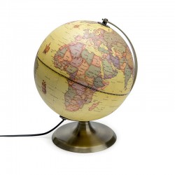 Mappamondo con luce Antique globe