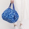 Shupàtto shopping bag richiudibile M Pois Blu