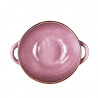 Linea Mediterraneo ciotola zuppa con manici rosa