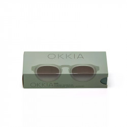 okkia occhiale da sole modello zeno ok032 colore green sage