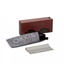 okkia ok031 occhiali da sole modello zeno havana black