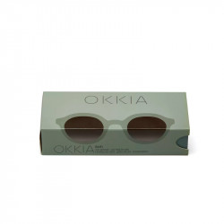 okkia ok031 occhiali da sole modello zeno green sage