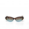 okkia occhiali da sole modello lina colore havana e blu
