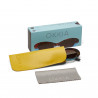 okkia occhiali da sole modello lina colore havana e blu