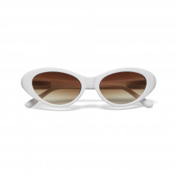 okkia occhiali da sole modello lina colore optical white bianco