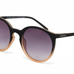 OKKIA ok045 occhiali da sole modello berlino colore black shaded rose