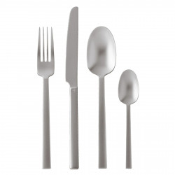 sambonet servizio posate 24 pz modello neutra colore antique inox
