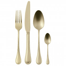 sambonet servizio posate 24 pz modello Royal colore antique champagne