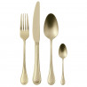 sambonet servizio posate 24 pz modello Royal colore antique champagne