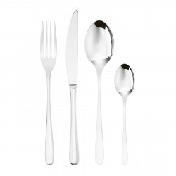 sambonet servizio posate 24 pz modello taste colore acciaio lucido