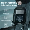 divoom zaino cyberbag interattivo con schermo