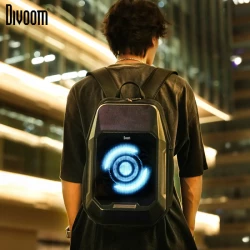 divoom zaino cyberbag interattivo con schermo