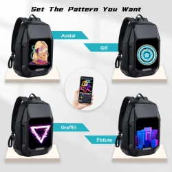 divoom zaino cyberbag interattivo con schermo