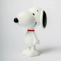 blogo statua snoopy standing bianco