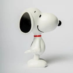 blogo statua snoopy standing bianco