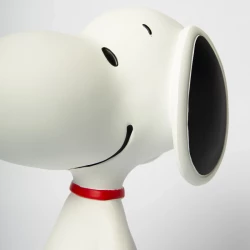blogo statua snoopy standing bianco