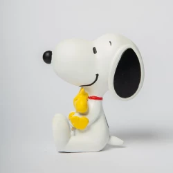 snoopy peanuts woodstock bianco