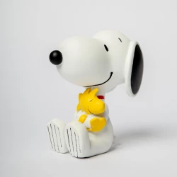 snoopy peanuts woodstock bianco