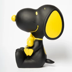 snoopy peanuts woodstock nero