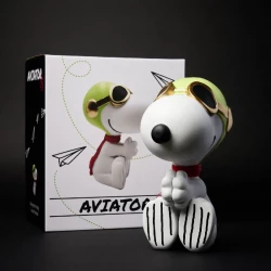 snoopy peanuts aviator