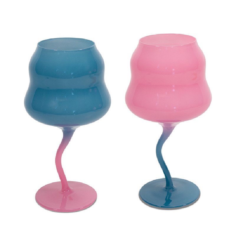 Set 2 bicchieri cocktail multicolor