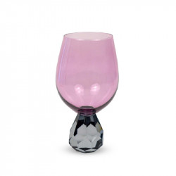 Calice Cocktail in vetro effetto diamante