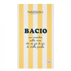 Nassau beach culture telo mare bacio