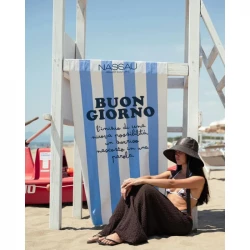 Nassau beach culture telo mare buon giorno