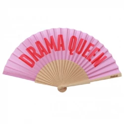 Ventaglio con scritta drama queen