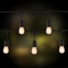 Catenaria Cottage 10 luci bulbo LED