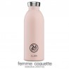 24 Bottles Clima - Heart  Dusty Pink 500 ml