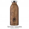 24 Bottles Clima - Wood Sequoia Wood 500 ml